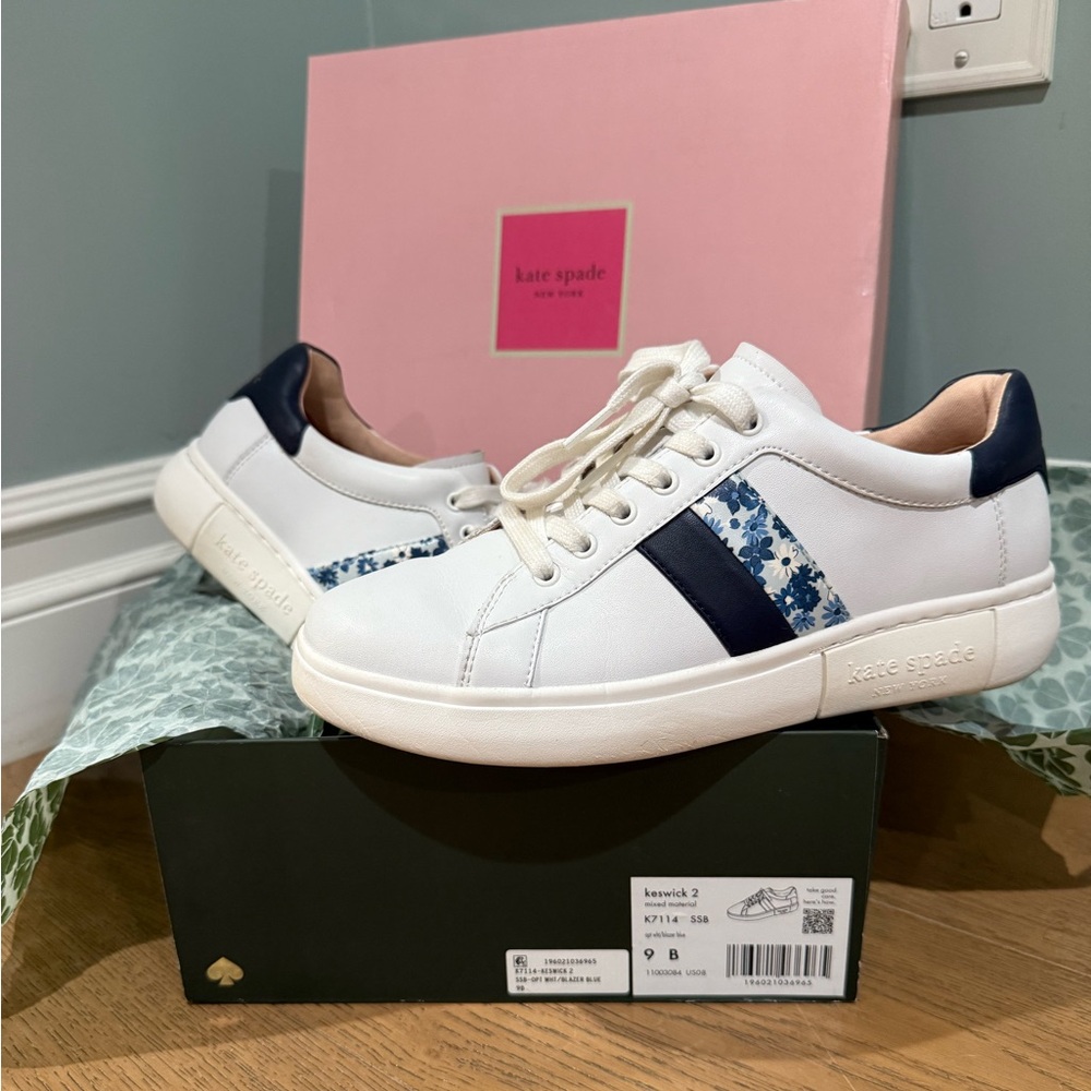 Kate Spade Keswick 2 Lace Up Sneaker - Women’s Size 9